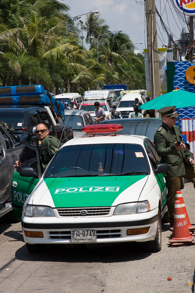 Polizei in Pattaya