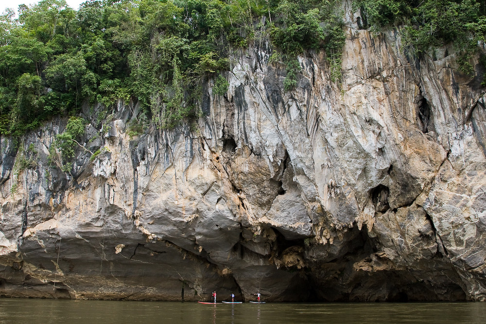 Sunday SUP on the river Kwai