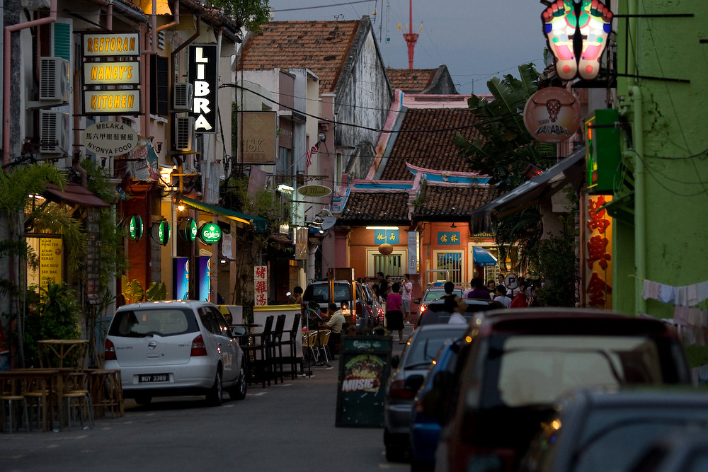 Night in Malacca