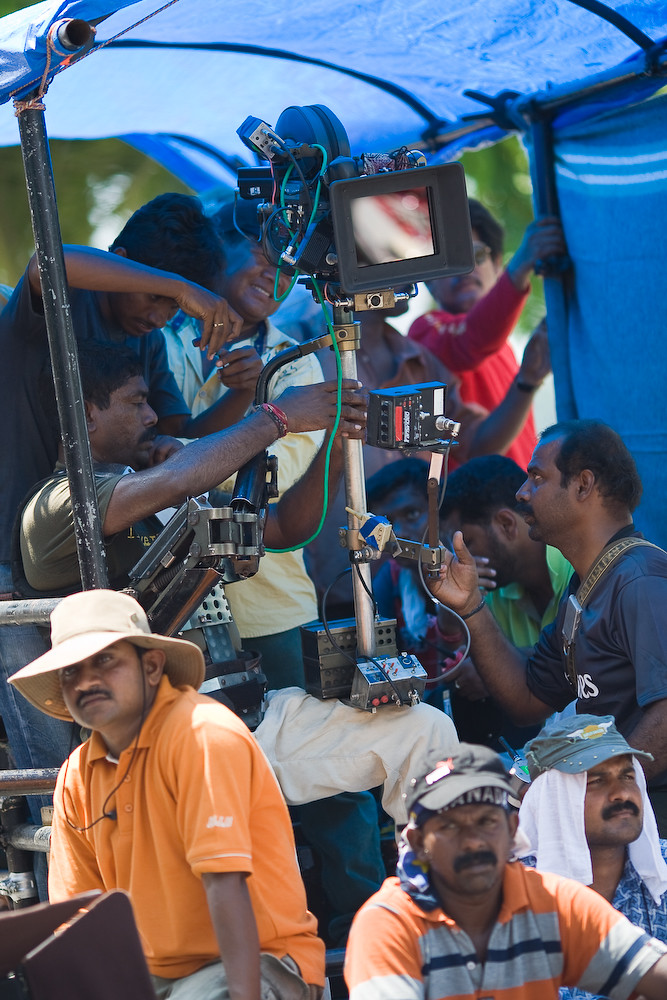 A truck full of expensive gear