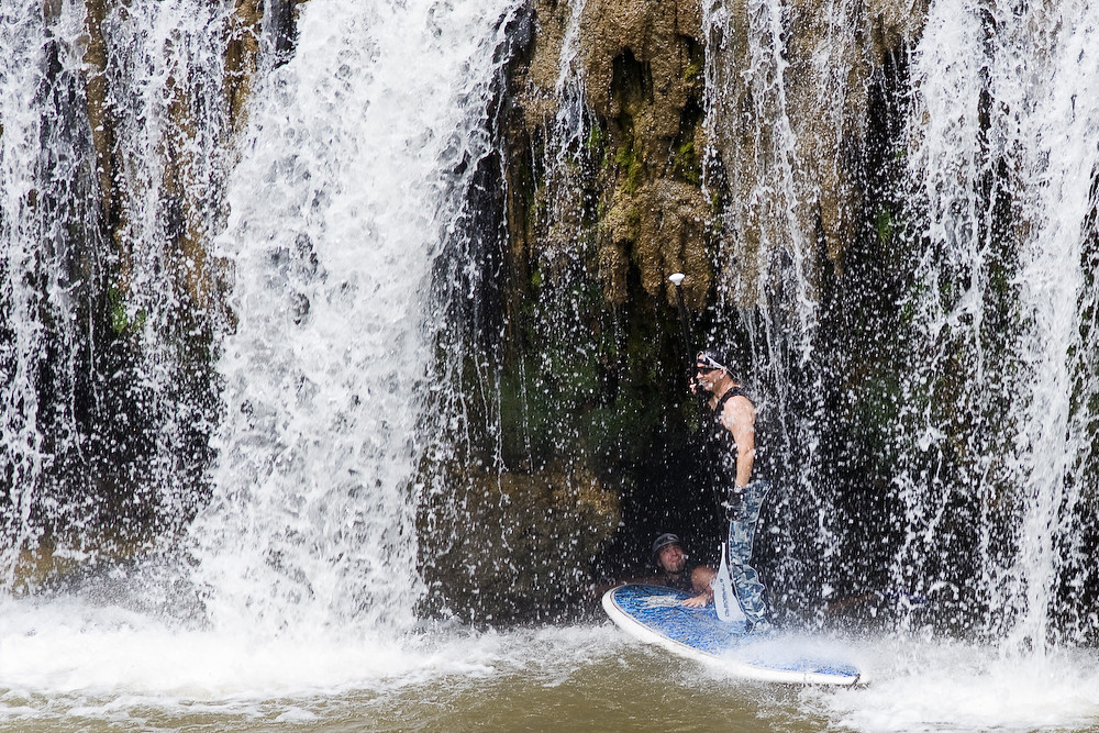 Rubber boy and Captain America