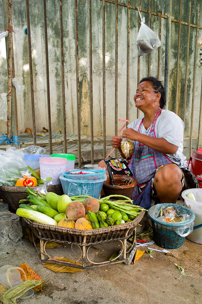 Somtam seller